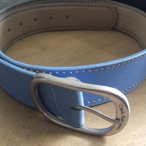 Calvin Klein Belt light blue. Like new. M.